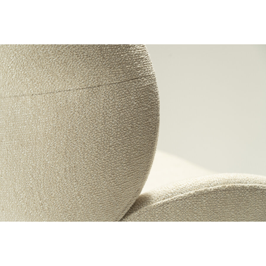 Terra Eetkamerstoel Beige Bouclé Terra Eetkamerstoel Beige Bouclé