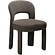 Splendor Eetkamerstoel Bruin Bouclé Splendor Eetkamerstoel Bruin Bouclé