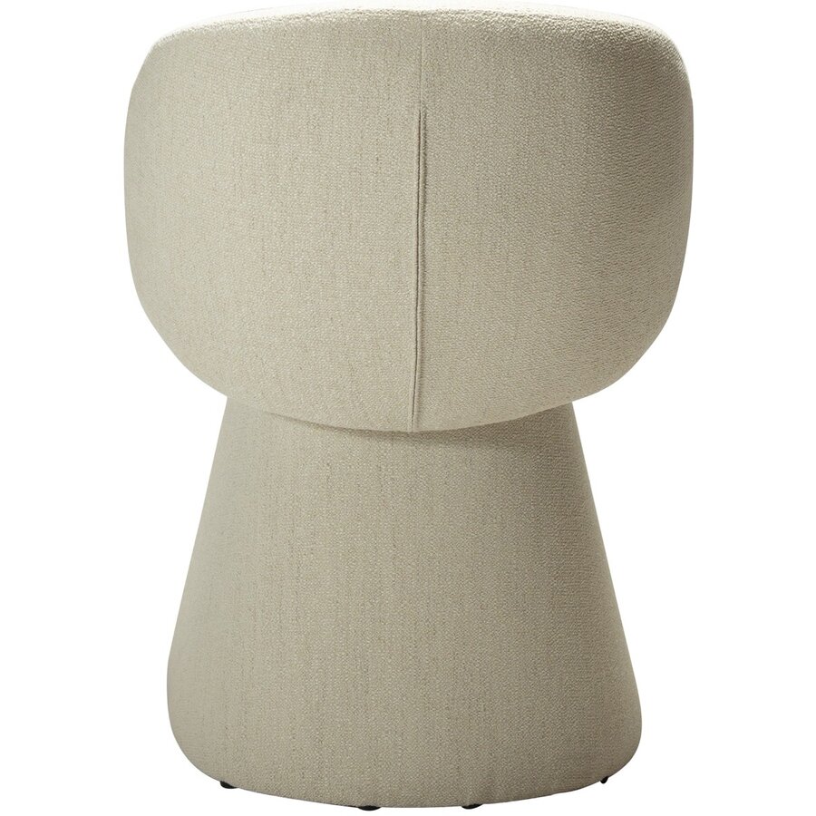 Sense Beige Bouclé Eetkamerstoel Sense Beige Bouclé Eetkamerstoel
