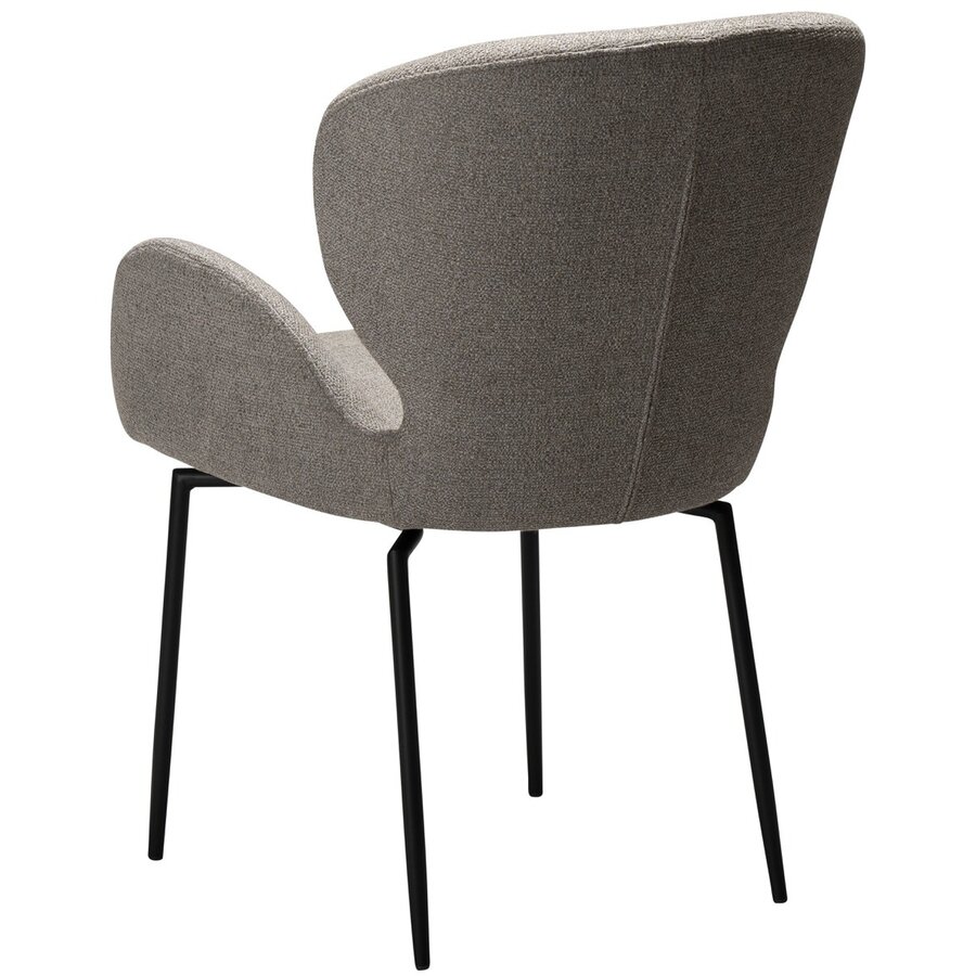 Glory Aardebruin Bouclé Draaistoel Glory Aardebruin Bouclé Draaistoel
