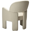 Aole Beige Bouclé Loungestoel Aole Beige Bouclé Loungestoel