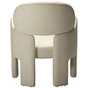 Aole Beige Bouclé Loungestoel Aole Beige Bouclé Loungestoel