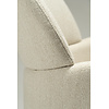 Aole Beige Bouclé Loungestoel Aole Beige Bouclé Loungestoel