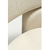 Aole Beige Bouclé Loungestoel Aole Beige Bouclé Loungestoel