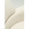 Aole Beige Bouclé Loungestoel Aole Beige Bouclé Loungestoel