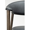 Ravish Armstoel Zwart Kunstleer/Mocha Essenhout Ravish Armstoel Zwart Kunstleer/Mocha Essenhout