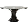 Epic Ronde Eettafel Glas / Mocha Essenhout Epic Ronde Eettafel Glas / Mocha Essenhout