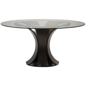 Dan Form Epic Ronde Eettafel Glas / Mocha Essenhout