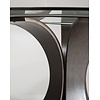 Epic Ronde Eettafel Glas / Mocha Essenhout Epic Ronde Eettafel Glas / Mocha Essenhout