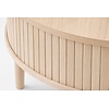 Meta Blank Eiken Salontafel Rond Ø85 cm Meta Blank Eiken Salontafel Rond Ø85 cm
