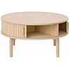 Meta Blank Eiken Salontafel Rond Ø85 cm Meta Blank Eiken Salontafel Rond Ø85 cm