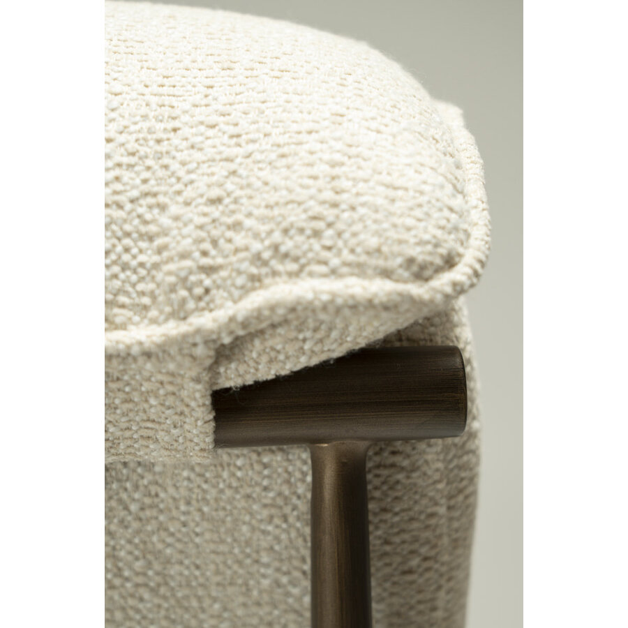 Evoke Eetkamerstoel Beige Bouclé Evoke Eetkamerstoel Beige Bouclé