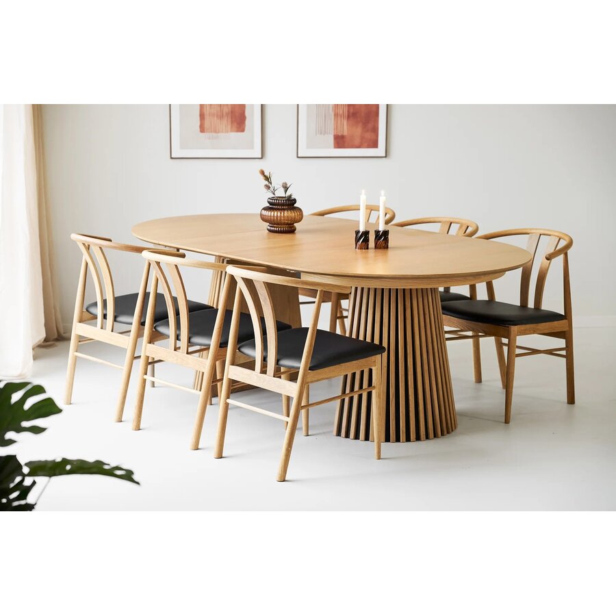 Osaka Eiken Eettafel Uitschuifbaar 200-250-300 cm Osaka Eiken Eettafel Uitschuifbaar 200-250-300 cm