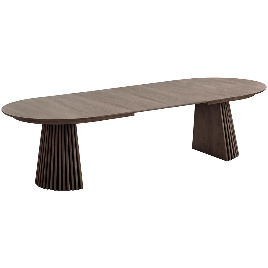Osaka Gerookt Eiken Eettafel Uitschuifbaar 200-250-300 cm Osaka Gerookt Eiken Eettafel Uitschuifbaar 200-250-300 cm