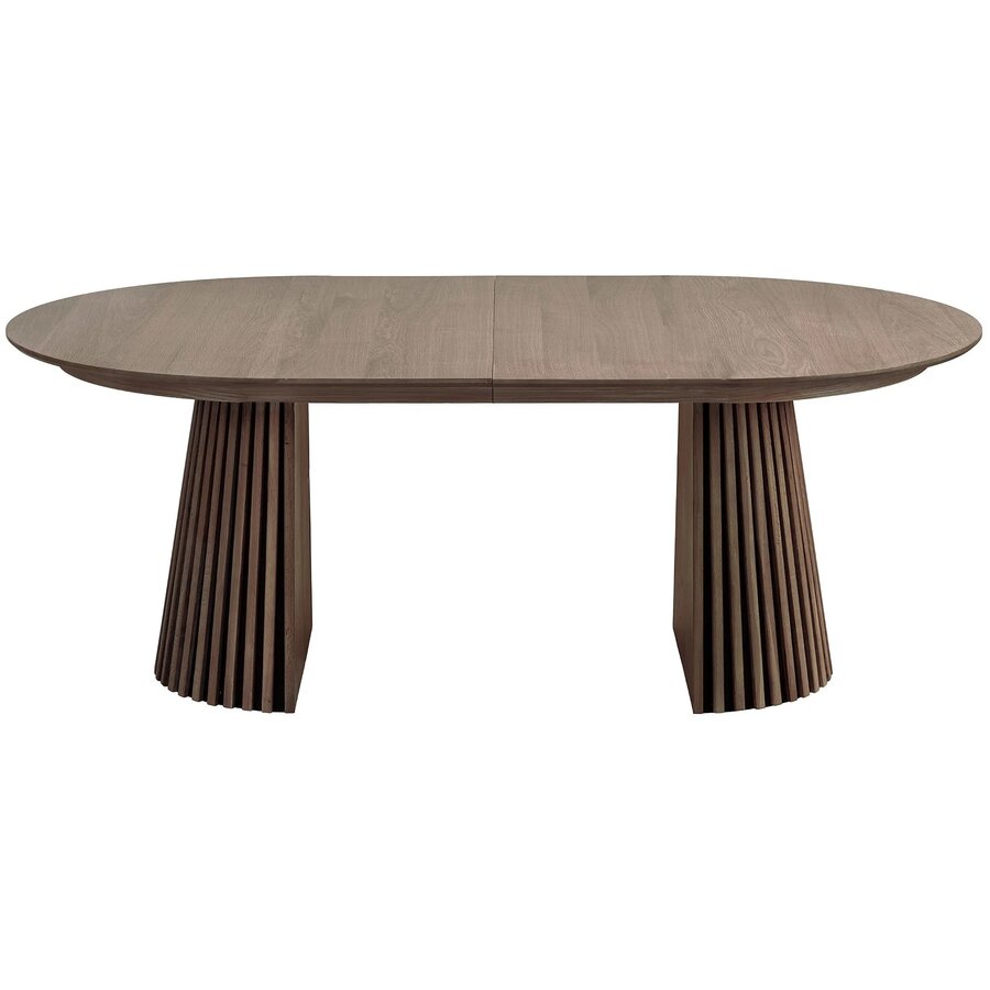 Osaka Gerookt Eiken Eettafel Uitschuifbaar 200-250-300 cm Osaka Gerookt Eiken Eettafel Uitschuifbaar 200-250-300 cm