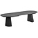 Osaka Zwart Eiken Eettafel Uitschuifbaar 200-250-300 cm Osaka Zwart Eiken Eettafel Uitschuifbaar 200-250-300 cm