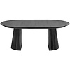 Osaka Zwart Eiken Eettafel Uitschuifbaar 200-250-300 cm Osaka Zwart Eiken Eettafel Uitschuifbaar 200-250-300 cm