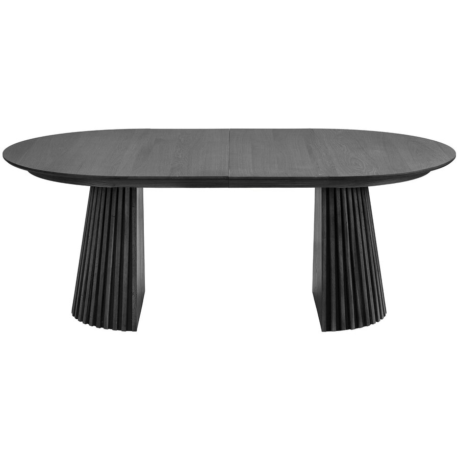 Osaka Zwart Eiken Eettafel Uitschuifbaar 200-250-300 cm Osaka Zwart Eiken Eettafel Uitschuifbaar 200-250-300 cm