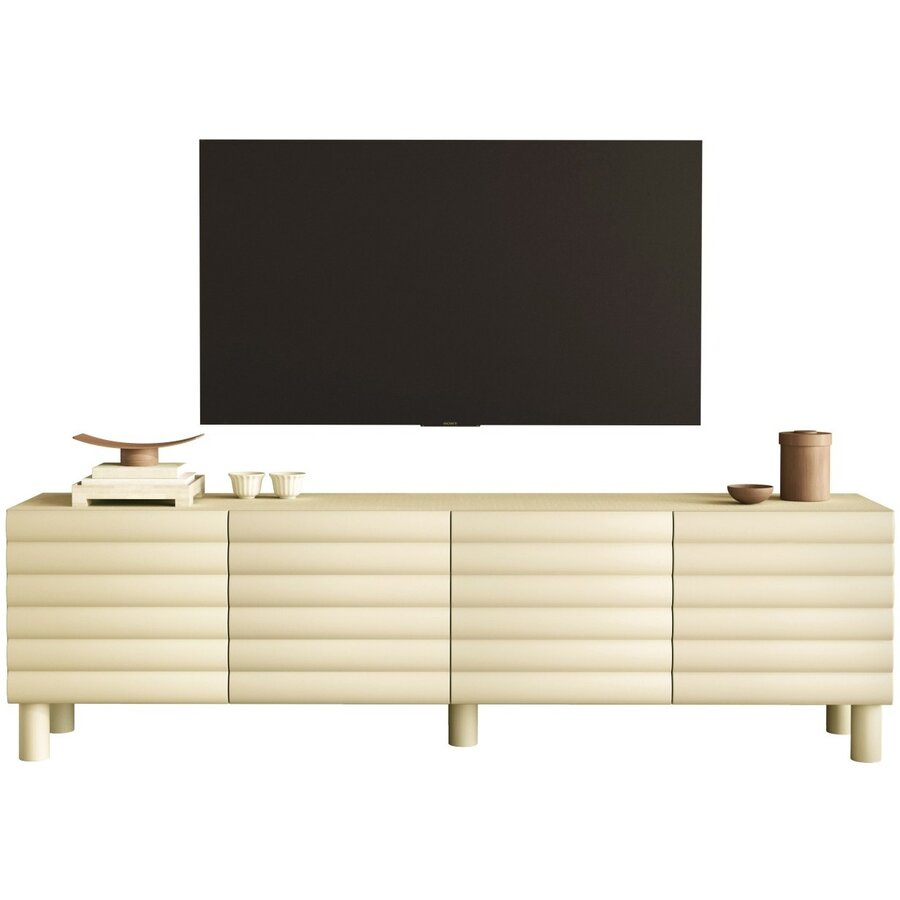 Benvenuto Design Adria Talco Cashmere TV Meubel met 4-Deuren