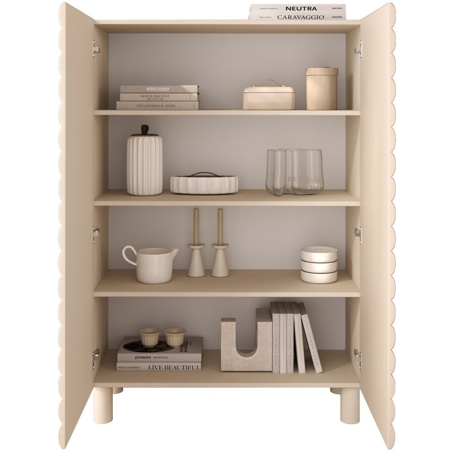 Benvenuto Design Adria Talco Cashmere Opbergkast met 2-Deuren