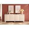 Adria Talco Cashmere Dressoir met 4-Deuren Adria Talco Cashmere Dressoir met 4-Deuren