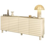 Benvenuto Design Adria Talco Cashmere Dressoir met 4-Deuren Benvenuto Design Adria Talco Cashmere Dressoir met 4-Deuren