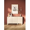 Adria Talco Cashmere Dressoir met 3-Deuren Adria Talco Cashmere Dressoir met 3-Deuren