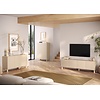 Adria Talco Cashmere Dressoir met 3-Deuren Adria Talco Cashmere Dressoir met 3-Deuren