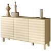 Adria Talco Cashmere Dressoir met 3-Deuren Adria Talco Cashmere Dressoir met 3-Deuren