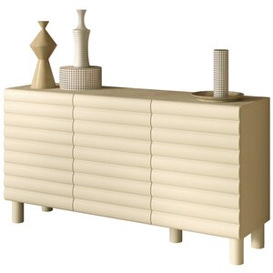 Benvenuto Design Adria Talco Cashmere Dressoir met 3-Deuren