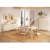 Adria 137+48 cm Talco Cashmere Uitschuifbaar Eettafel Adria 137+48 cm Talco Cashmere Uitschuifbaar Eettafel