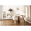 Brisbane Gebroken Wit / Glas Dressoir W140 cm Brisbane Gebroken Wit / Glas Dressoir W140 cm