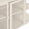 Brisbane Gebroken Wit / Glas Dressoir W140 cm Brisbane Gebroken Wit / Glas Dressoir W140 cm
