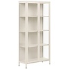 Brisbane Gebroken Wit / Glas Vitrinekast H175 cm
