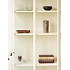 Brisbane Gebroken Wit / Glas Vitrinekast H175 cm