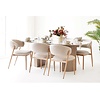 Athens Keramiek Eettafel Uitschuifbaar Ø120 - 200 cm Athens Keramiek Eettafel Uitschuifbaar Ø120 - 200 cm