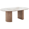 Athens Keramiek Eettafel Uitschuifbaar Ø120 - 200 cm Athens Keramiek Eettafel Uitschuifbaar Ø120 - 200 cm