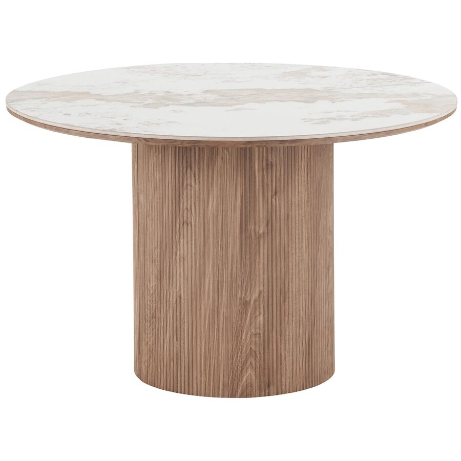 Athens Keramiek Eettafel Uitschuifbaar Ø120 - 200 cm House Nordic Athens Keramiek Eettafel Uitschuifbaar Ø120 - 200 cm