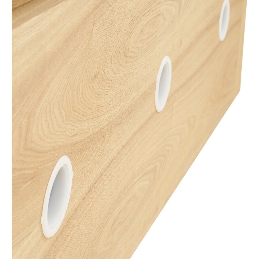 Larvik Graniet/Essenhout TV Meubel met 3-Deuren House Nordic Larvik Graniet/Essenhout TV Meubel met 3-Deuren