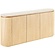 Larvik Graniet/Essenhout Dressoir met 3-Deuren Larvik Graniet/Essenhout Dressoir met 3-Deuren