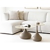 Noor Gebroken Wit 3-Zits Bank + Chaise Lounge Links