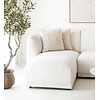 Noor Gebroken Wit 3-Zits Bank + Chaise Lounge Links