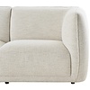 Noor Gebroken Wit 3-Zits Bank + Chaise Lounge Links