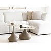 Noor Gebroken Wit 3-Zits Bank + Chaise Lounge Rechts