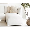Noor Gebroken Wit 3-Zits Bank + Chaise Lounge Rechts