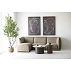 Noor Bruin 3-Zits Bank + Chaise Lounge Links Noor Bruin 3-Zits Bank + Chaise Lounge Links