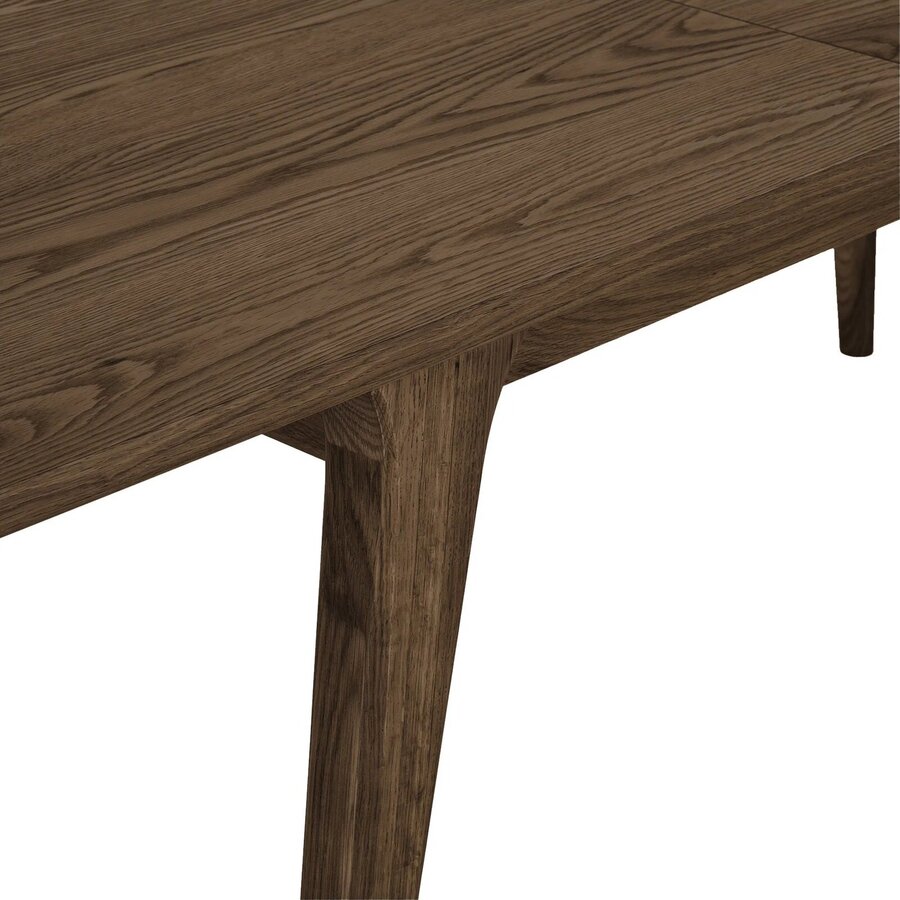House Nordic Darwin Donkerbruin Eiken Eettafel Uitschuifbaar