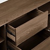 Darwin Donkerbruin Eiken Dressoir 2-Deuren 2-Lades Darwin Donkerbruin Eiken Dressoir 2-Deuren 2-Lades