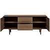 Darwin Donkerbruin Eiken Dressoir 2-Deuren 2-Lades Darwin Donkerbruin Eiken Dressoir 2-Deuren 2-Lades