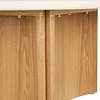 Motril Ronde Salontafel Cement / Essenhout